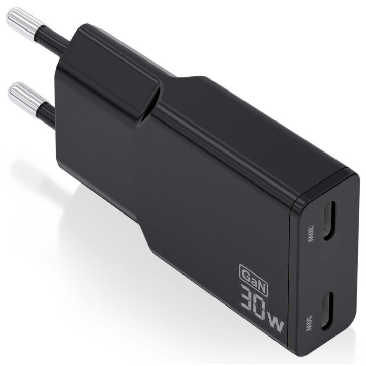 AISENS ASCH-30W2P049-BK cargador de dispositivo móvil Cámara digital…