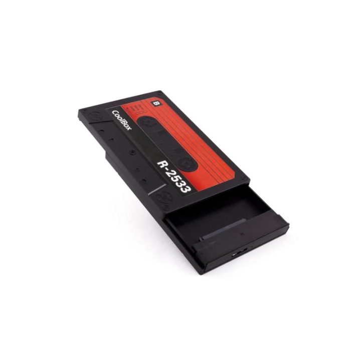 CoolBox CAIXA/CARCAÇA HDD/SSD 2.5" SLIMCHASE SCP2533 RETRO USB3.2 GEN1