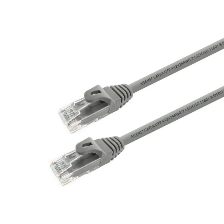 AISENS A145-0327 cable de red Gris 2 m Cat6a U/UTP (UTP)