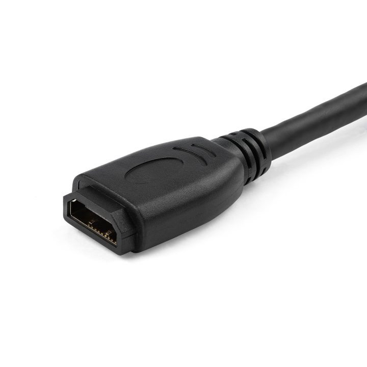 StarTech.com Cable de 15cm de Extensión Alargador HDMI 2.0 de Alta…
