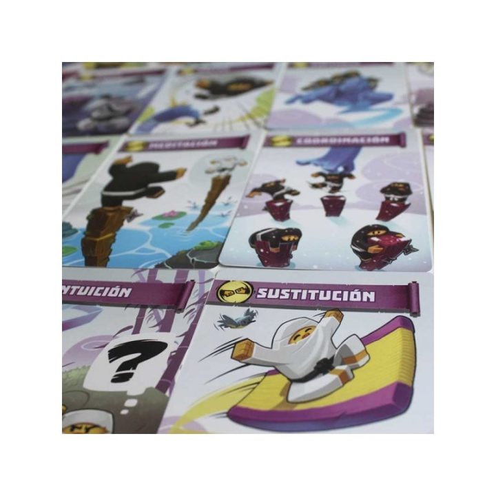 Jogo de cartas de mesa Academia Ninja