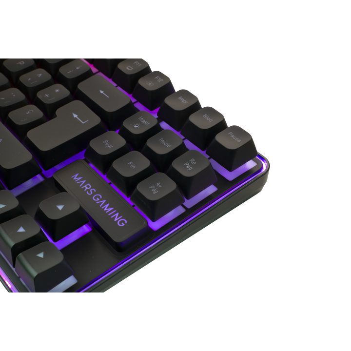 Mars Gaming MCPWTKLES Keyboard Mouse Included Gaming RF Wireless +…