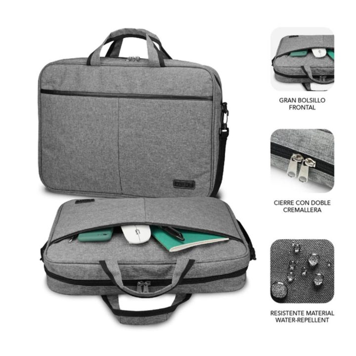 Maleta para portátil Subblim elite laptop 15.6 polegadas cinzento…