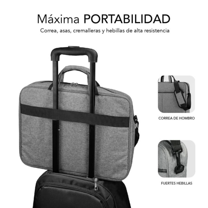 Maleta para portátil Subblim elite laptop 15.6 polegadas cinzento…
