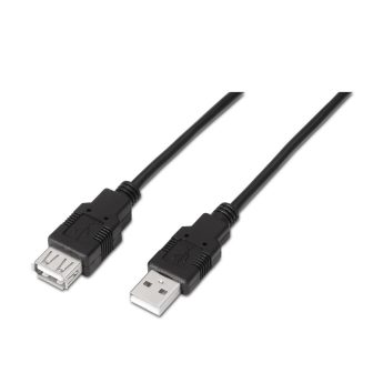 AISENS A101-0015 USB 2.0 Cable 1 m USB A Black