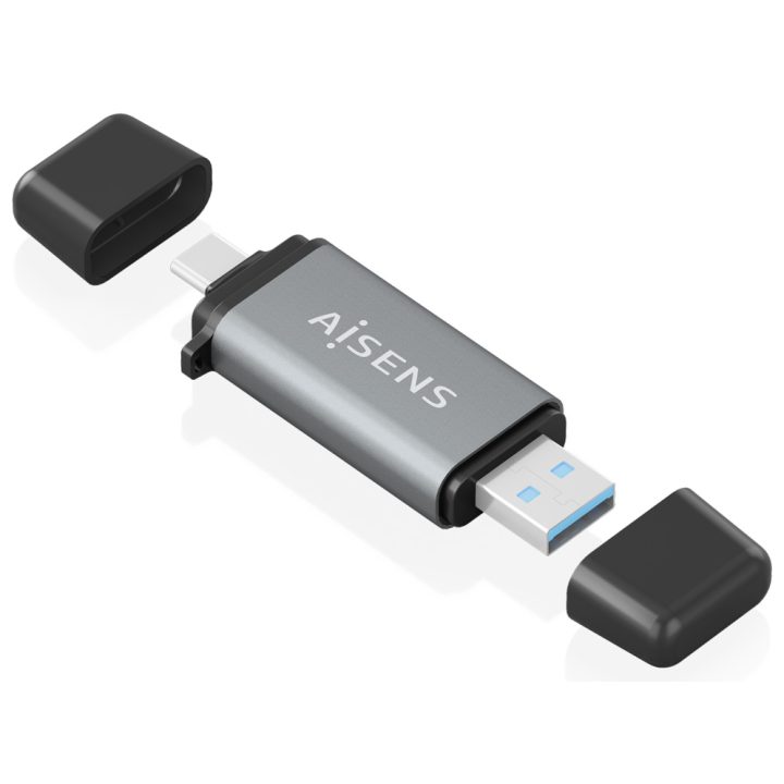 AISENS Leitor de Cartões SD, Micro SD, MMC, RS-MMC, MMC Micro, USB-A…