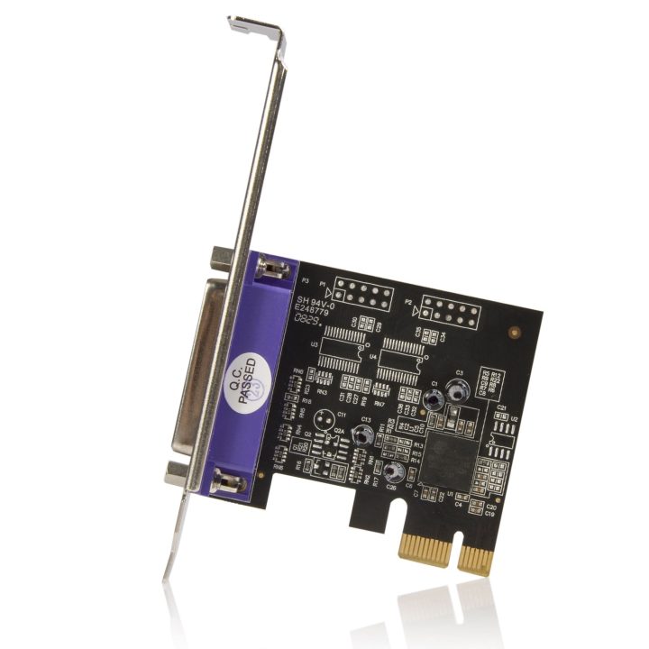 StarTech.com 1-Port PCIe Parallel Card - 1-Port DB25 PCI Express…