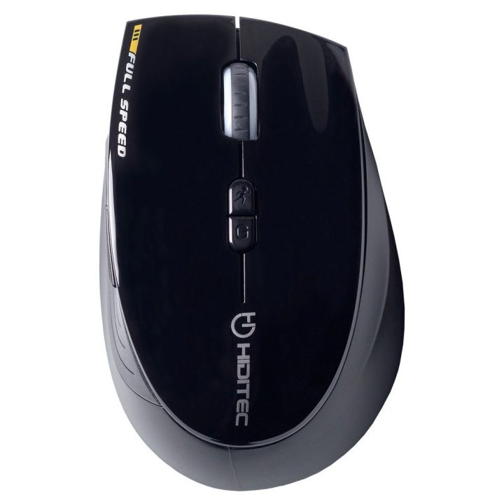 Hiditec Dendro Right-Handed Wireless RF Optical Office Mouse 2000 DPI