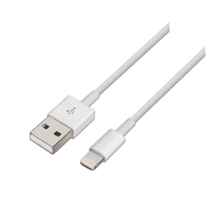 AISENS A102-0036 Lightning Connector Cable 2 m White