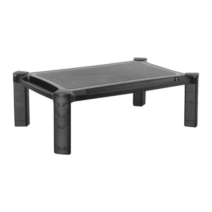 AISENS XL Monitor/Laptop Riser Stand, Black