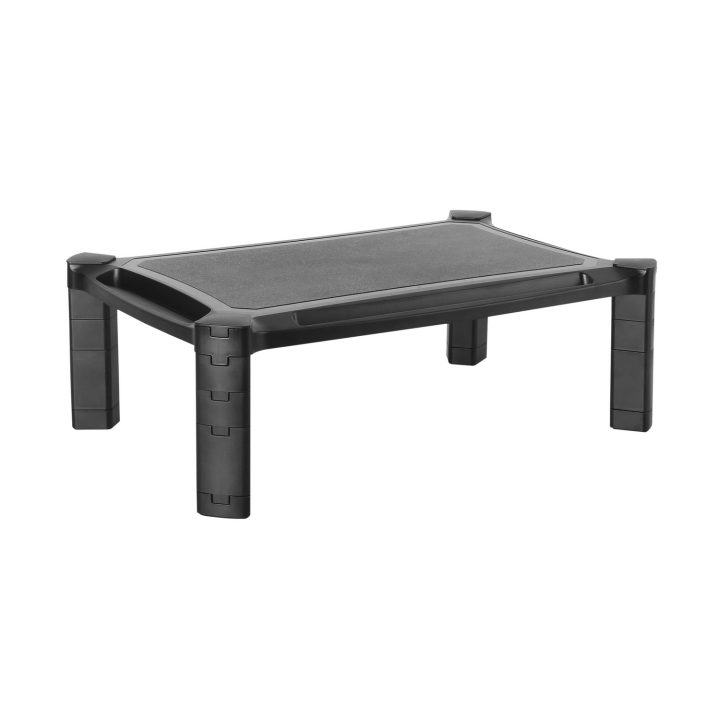 AISENS XL Monitor/Laptop Riser Stand, Black
