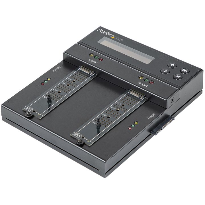 StarTech.com Standalone SATA M.2 - NVMe M.2 Storage Drive Cloner and…