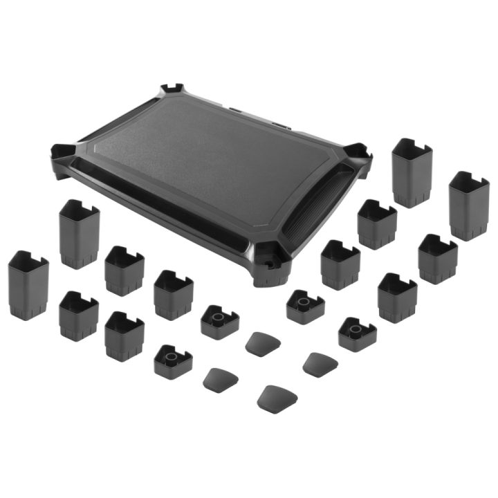 AISENS XL Monitor/Laptop Riser Stand, Black