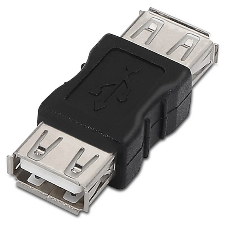 AISENS A103-0037 USB-A Gender Changer Black