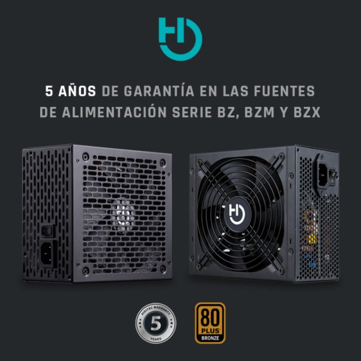 Hiditec BZ750 80Plus Bronze unidade de fonte de alimentação 750 W…