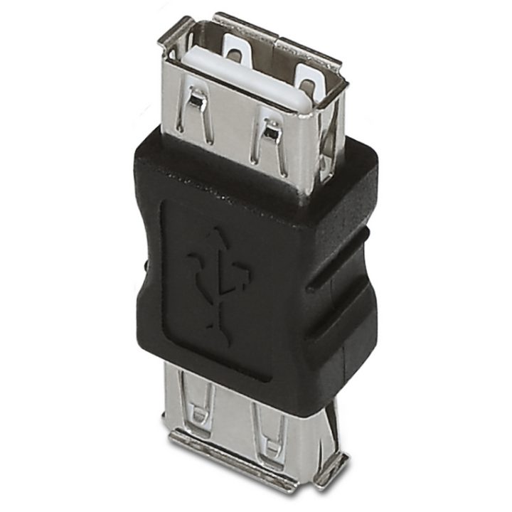 AISENS A103-0037 USB-A Gender Changer Black