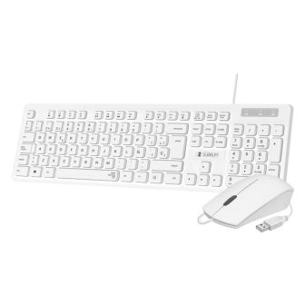 Subblim Business Slim Silent Wired USB B Combo (SUBKBC-CSSK02)