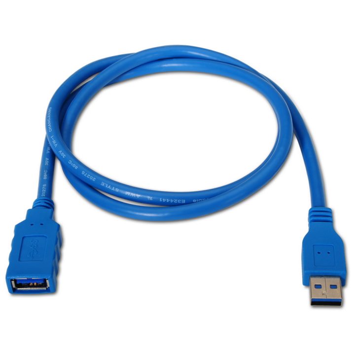 AISENS A105-0045 USB Cable USB 3.2 Gen 1 (3.1 Gen 1) 1 m USB A 5…