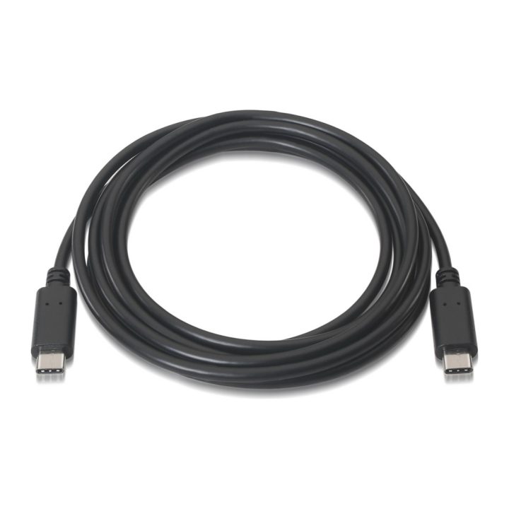 AISENS A107-0056 USB Cable USB 2.0 1 m USB C 0.48 Gbit/s Black