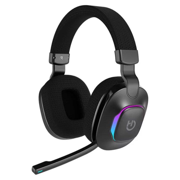 Hiditec Vortex ARGB Wireless and Wired Over-Ear Headphones