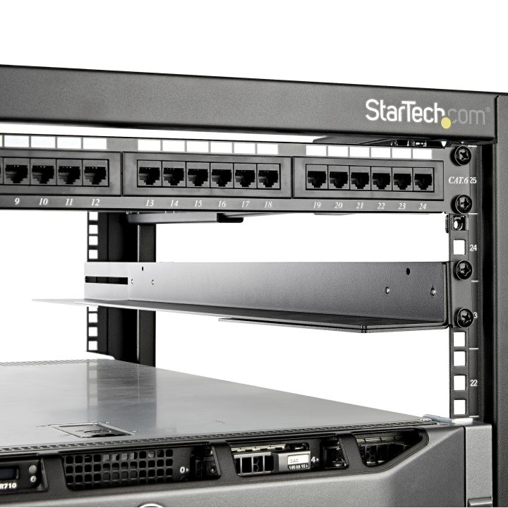 StarTech.com Carriles 1U de 19 pulgadas para Rack para Servidores con…