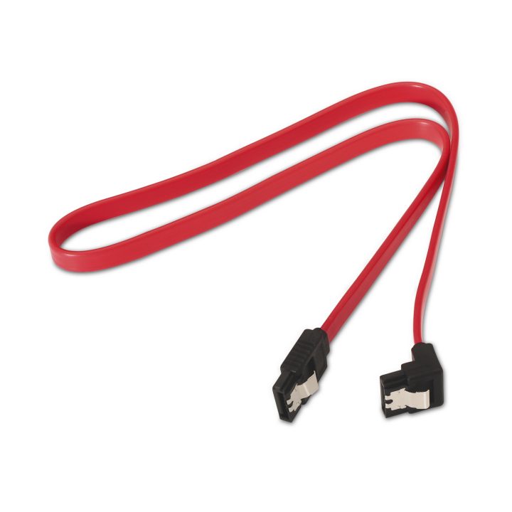 AISENS A130-0156 SATA Cable 0.5 m SATA 7-pin Black, Red