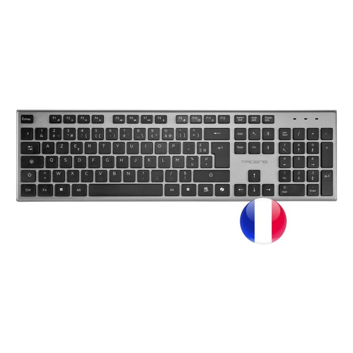 Tacens 6ZENITHFR Keyboard Mouse Included Home / Office RF Wireless…