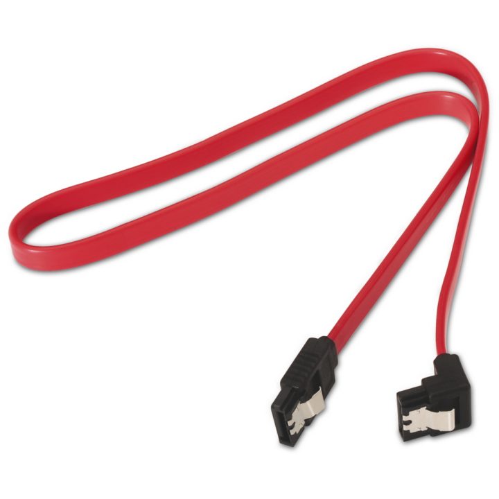 AISENS A130-0156 cabo SATA 0,5 m SATA 7-pin Preto, Vermelho