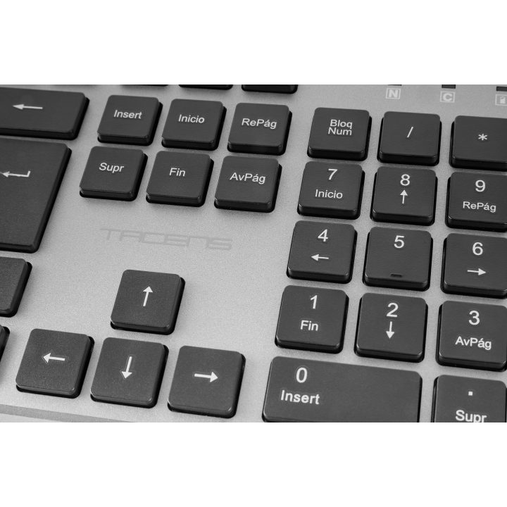 Tacens 6ZENITHFR Keyboard Mouse Included Home / Office RF Wireless…