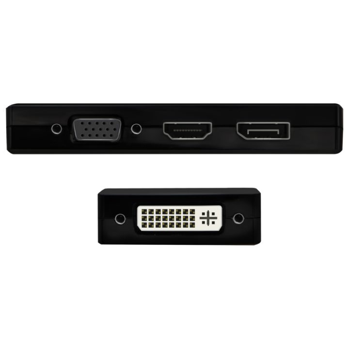 AISENS USB-C to DP/DVI/HDMI/VGA Converter…