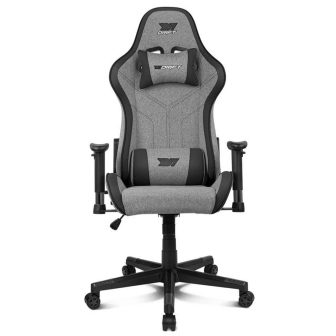Cadeira Gaming Drift DR90 PRO Cinzento/Preto (DR90PROB)