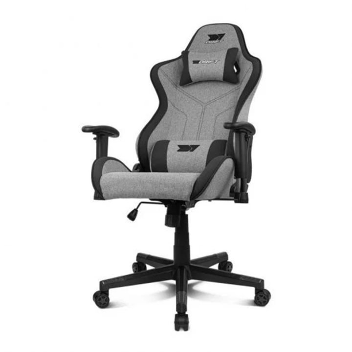 Cadeira Gaming Drift DR90 PRO Cinzento/Preto (DR90PROB)