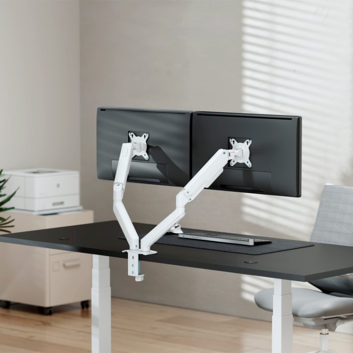 Suporte de Mesa AISENS Eco Contrapeso Rotativo e Inclinável para…