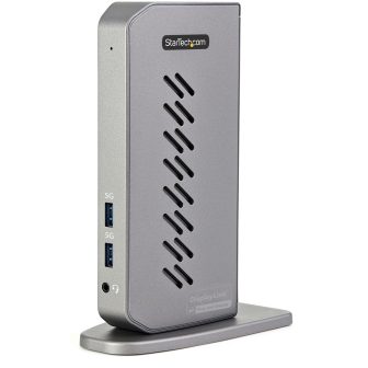 StarTech.com Dock USB-C o USB-A - Docking Station Universal Híbrido…