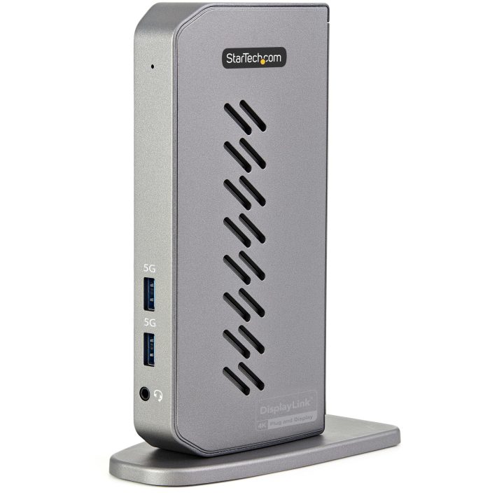 StarTech.com Dock USB-C o USB-A - Docking Station Universal Híbrido…