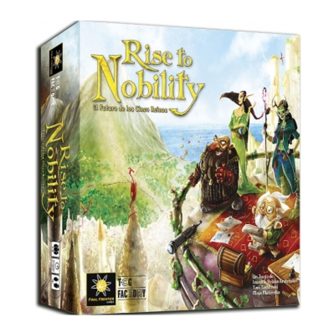 Jogo de tabuleiro Rise to Nobility em espanhol