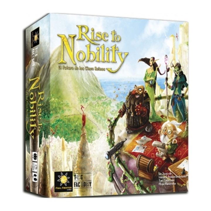 Rise to Nobility board game in Spanish