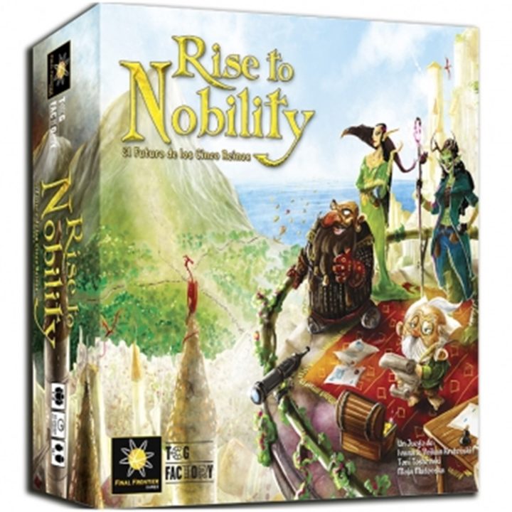 Rise to Nobility board game in Spanish