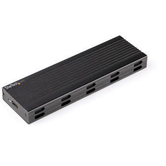 StarTech.com 10Gbps USB-C to NVMe M.2 or SATA M.2 SSD External…