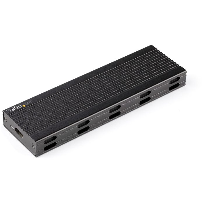 StarTech.com 10Gbps USB-C to NVMe M.2 or SATA M.2 SSD External…