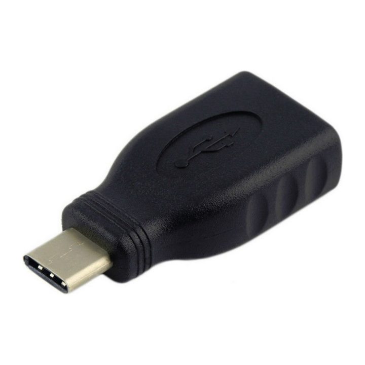 AISENS A108-0323 USB-C to USB-A Gender Changer Black