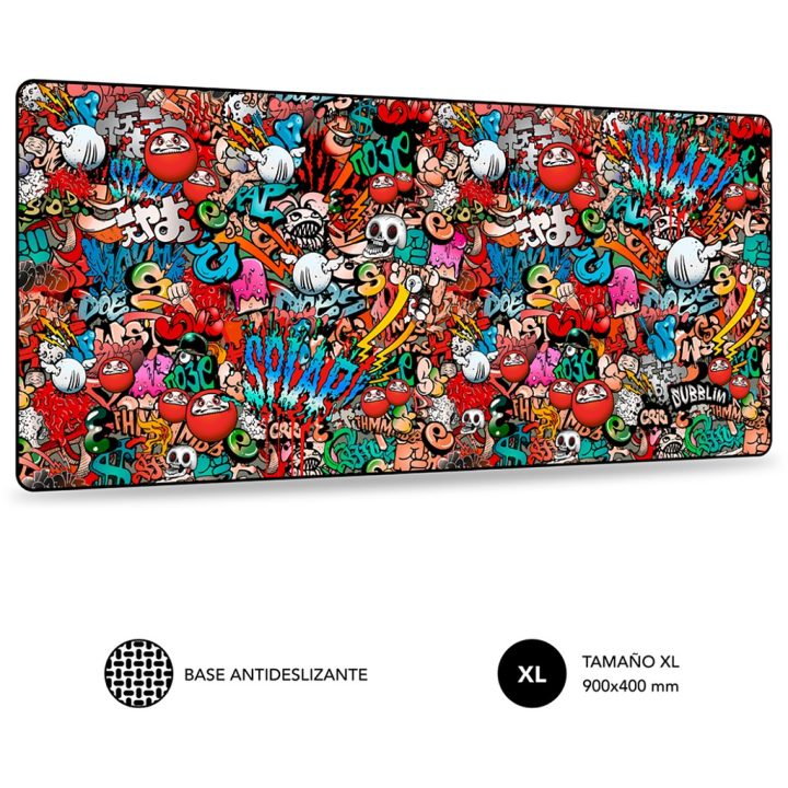 Subblim sub-mp Gaming Mouse Pad - 01PUW02