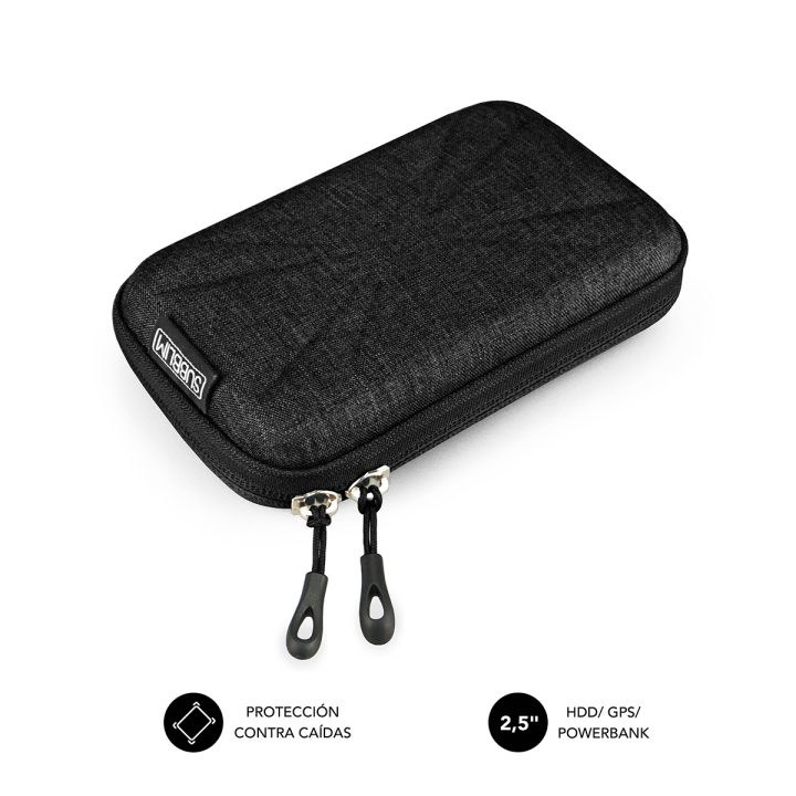 Subblim Hard Drive Case 2.5 inch Black (SUB-HDD-HBC001)