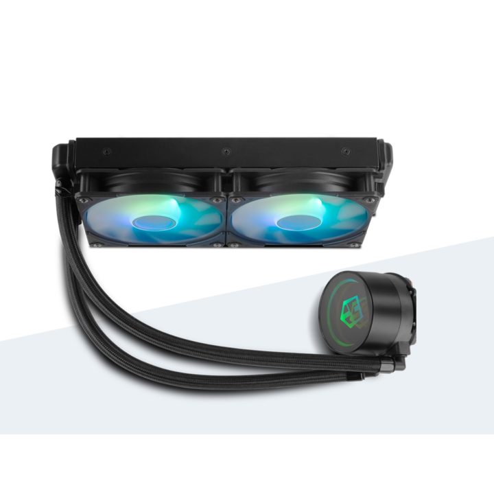 NOX hummer m-240 kit rl ARGB black 120 mm (NXHUMMERM240ARGB)