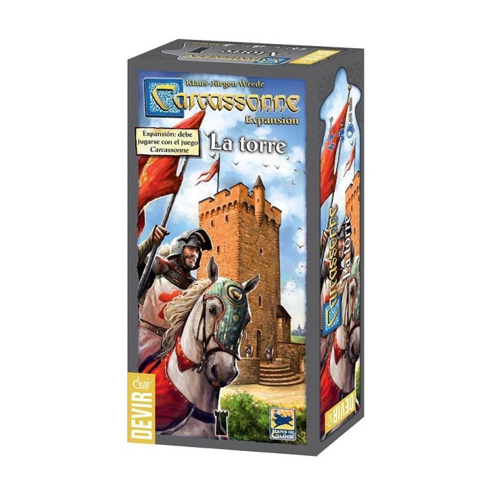 Juego de mesa Devir carcassonne la torre (BGCARTO)