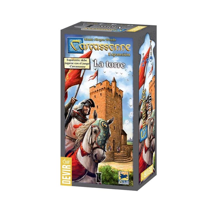 Jogo de tabuleiro Devir Carcassonne A Torre (BGCARTO)