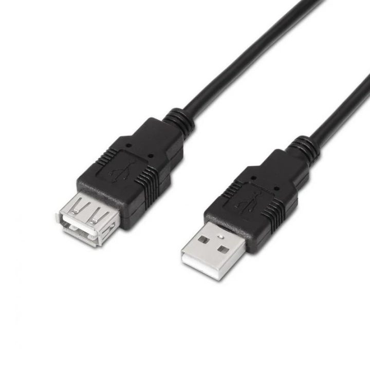 AISENS A101-0017 cabo USB USB 2.0 3 m USB A Preto