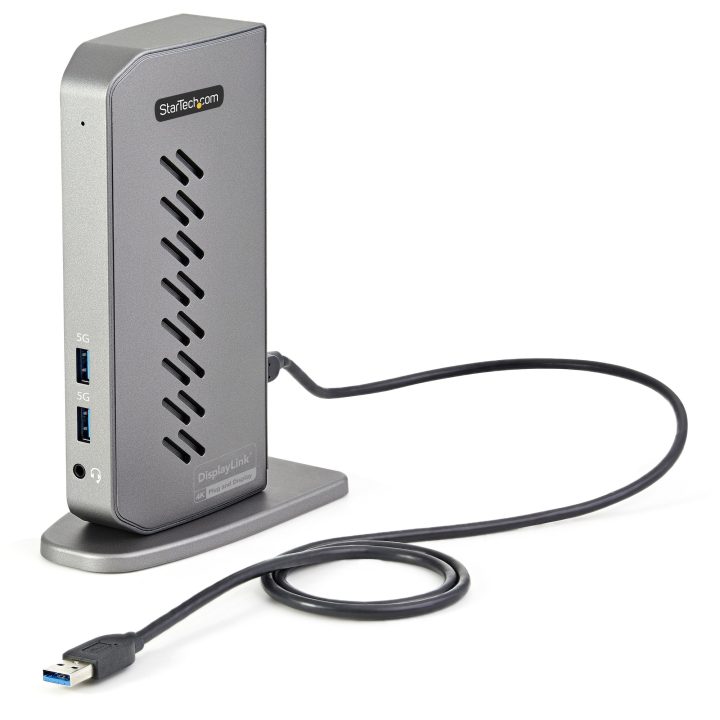 StarTech.com Dock USB-C o USB-A - Docking Station Universal Híbrido…