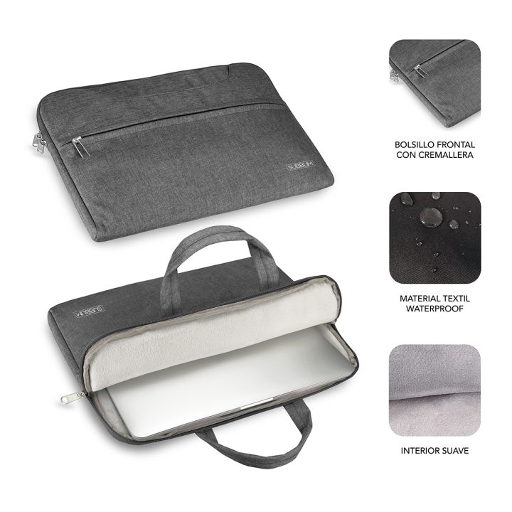 Subblim Business Laptop Sleeve 13.3-14" Gray (SUB-LS-1BS0002)