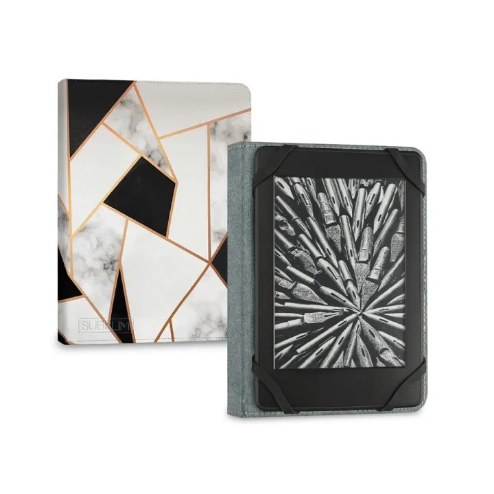 Subblim clever ebook case 6 inch black marble cover (SUBCUE-1EC011)